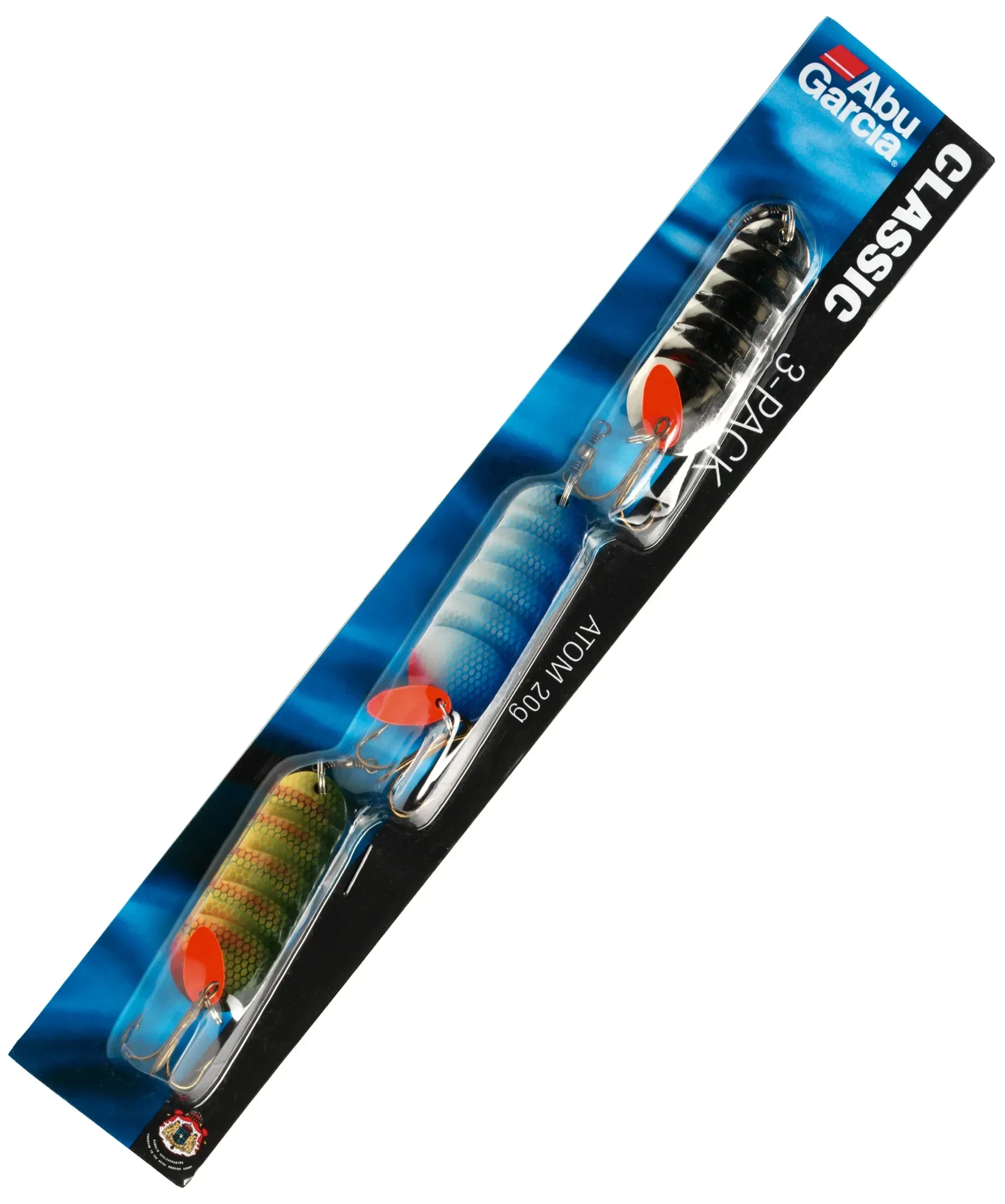 Abu Garcia Atom 3-pack lusikkauistinsetti
