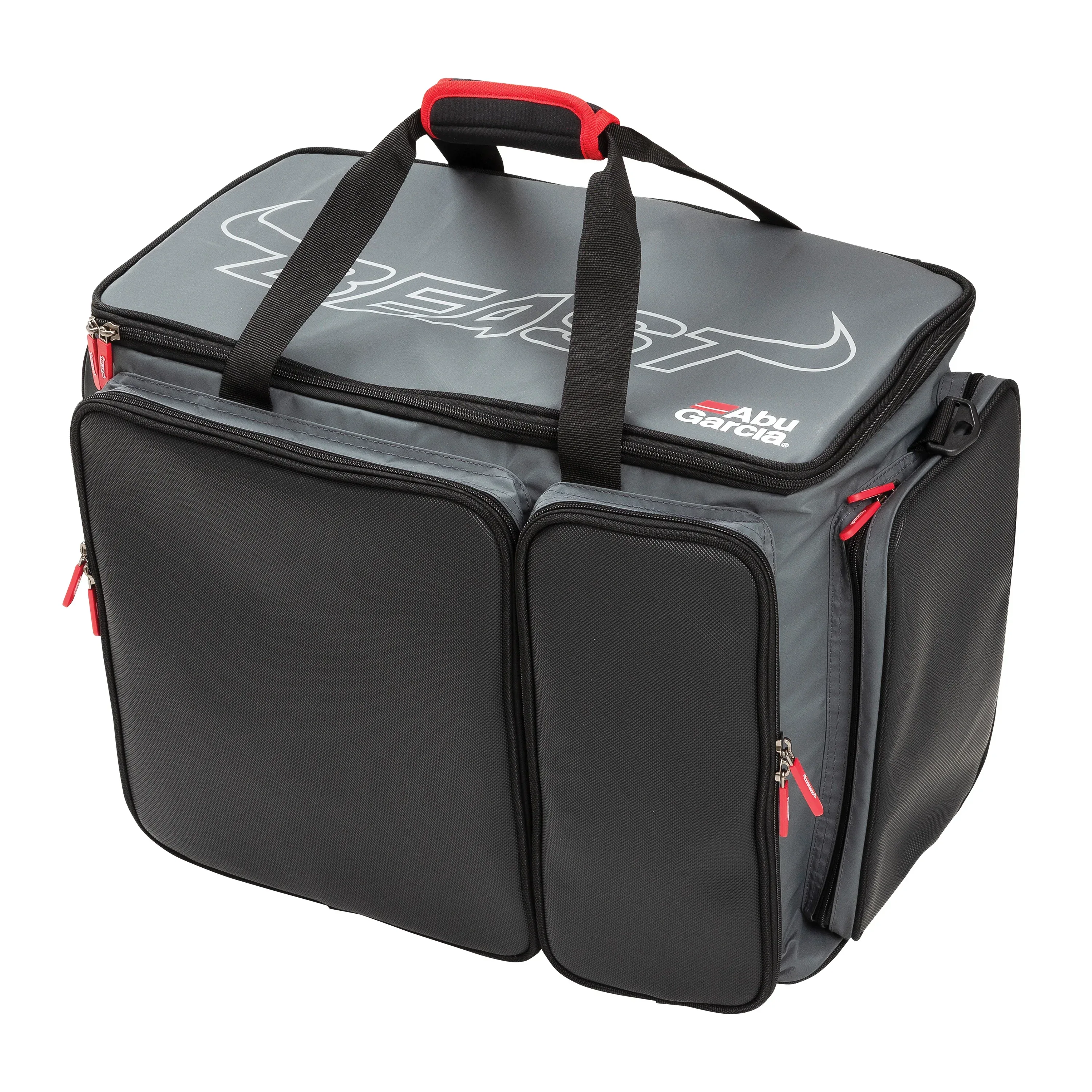 Abu Garcia Beast Pro Big Boat Bag vieherasialaukku + 4 rasiaa