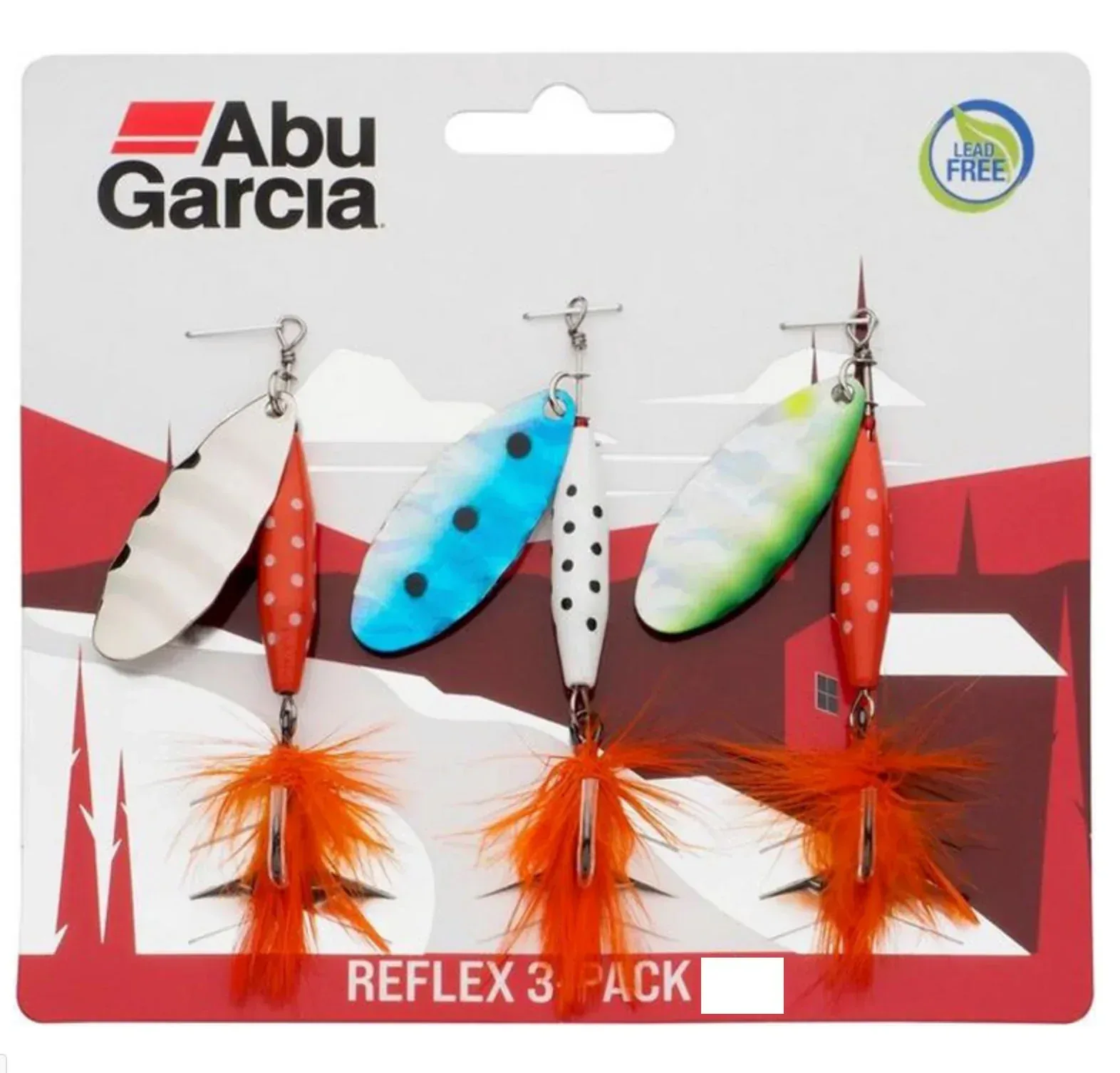 Abu Garcia Reflex 7 g 3-Pack lippa