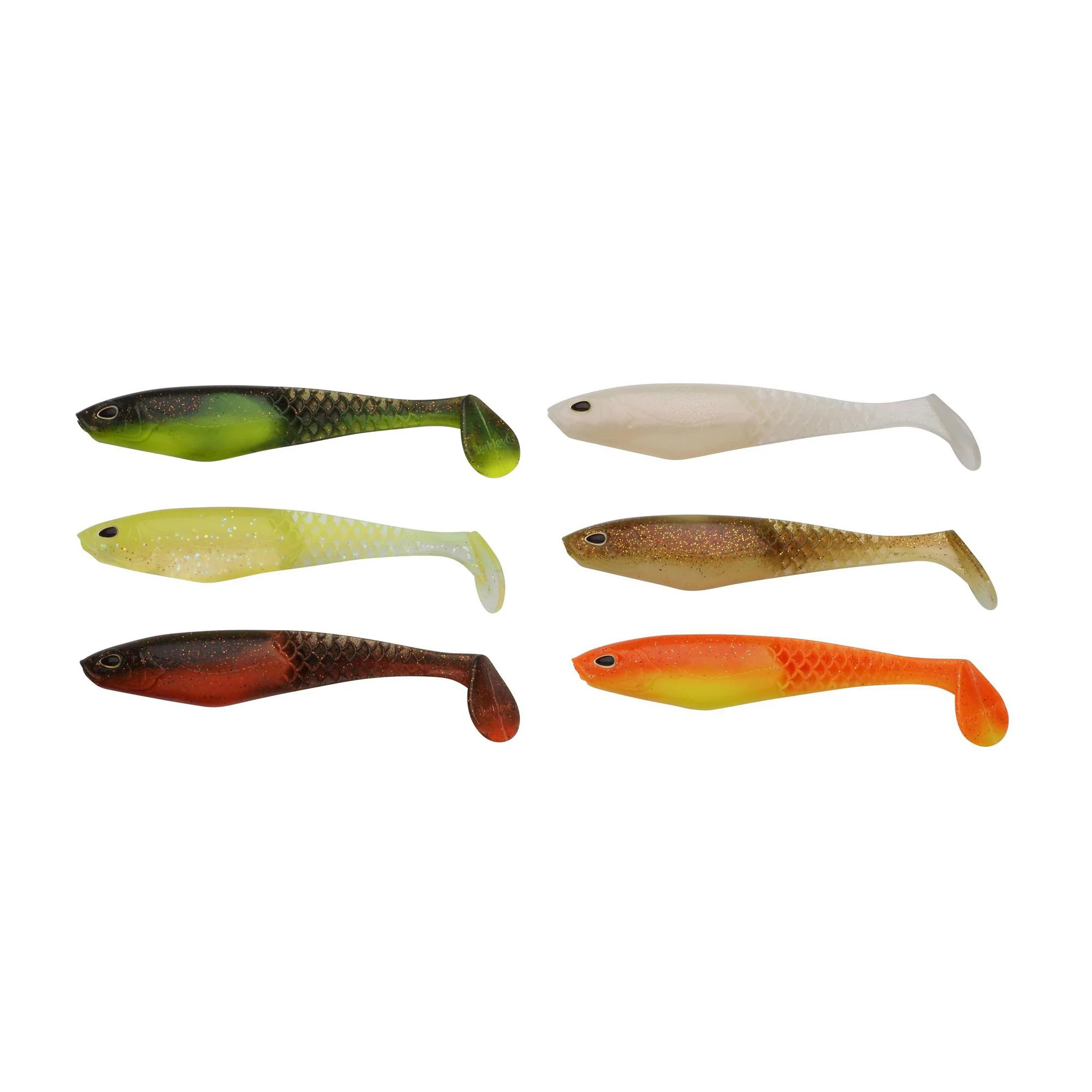 Berkley Cullshad 10 cm Dark Water Mix jigi 6 kpl/pkt