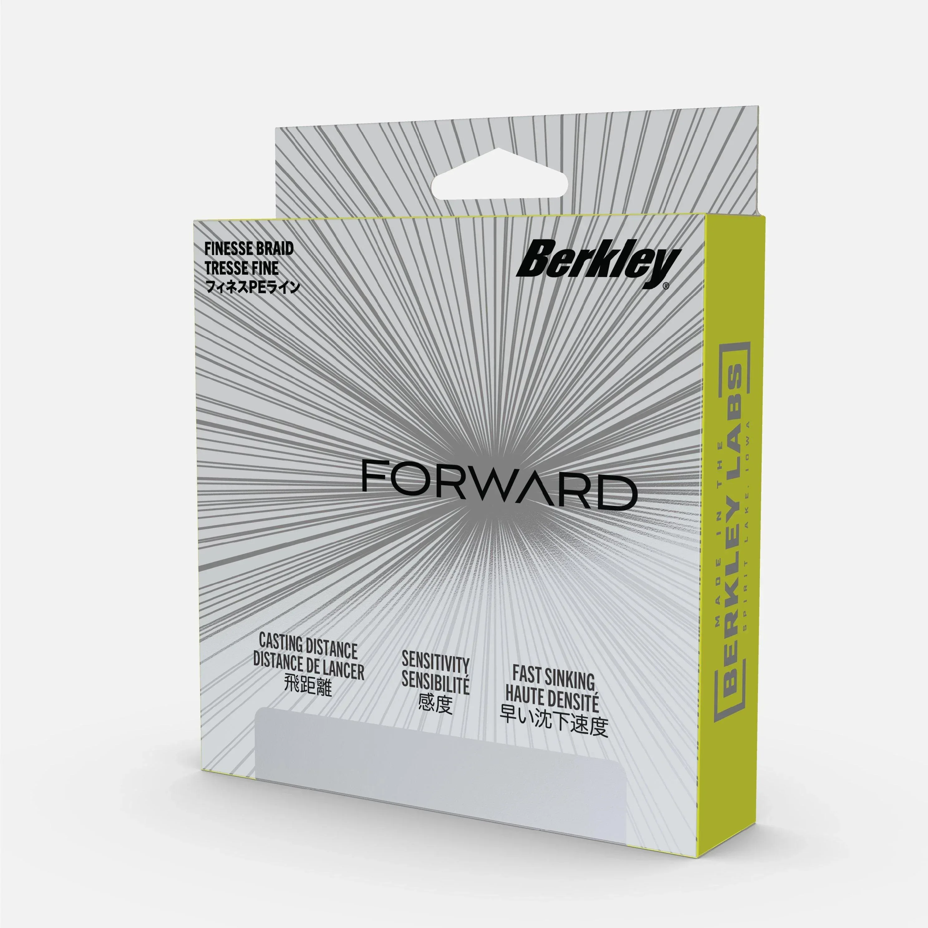 Berkley Forward Finesse Braid Flame Green 1800 m kuitusiima - Image 3