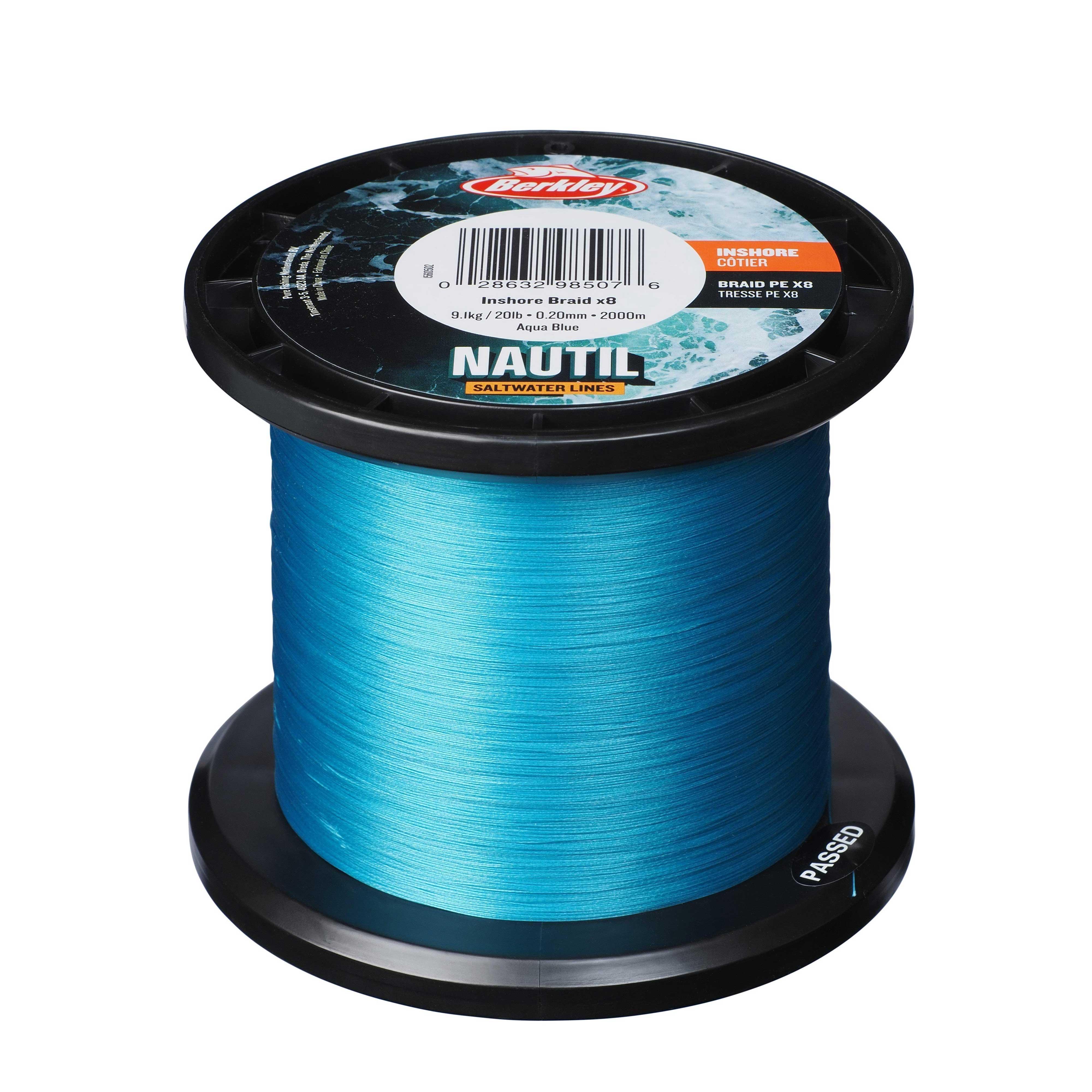 Berkley Nautil Inshore Braid AquaBlue 2000 m kuitusiima