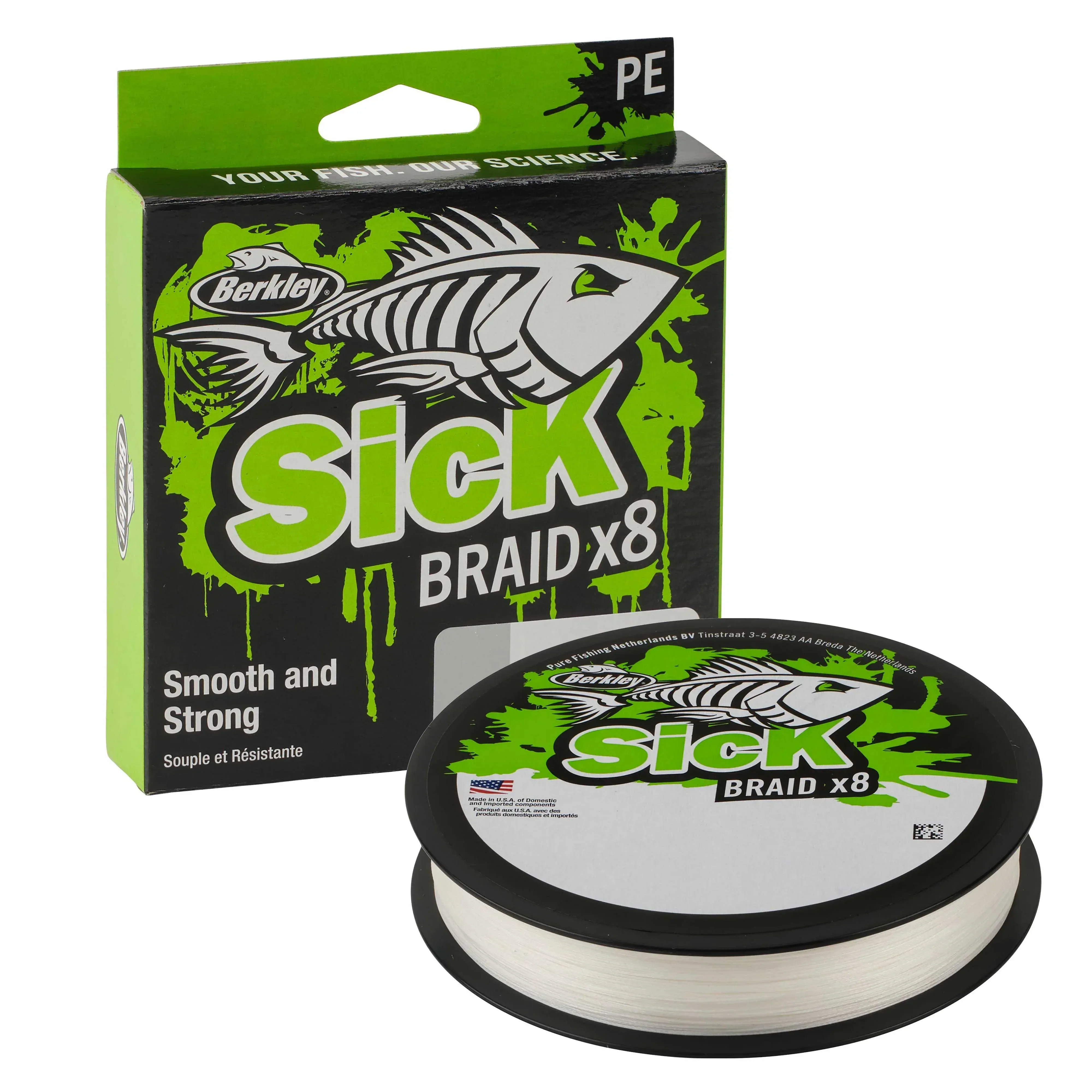 Berkley Sick Braid White 2000 m kuitusiima - Image 7