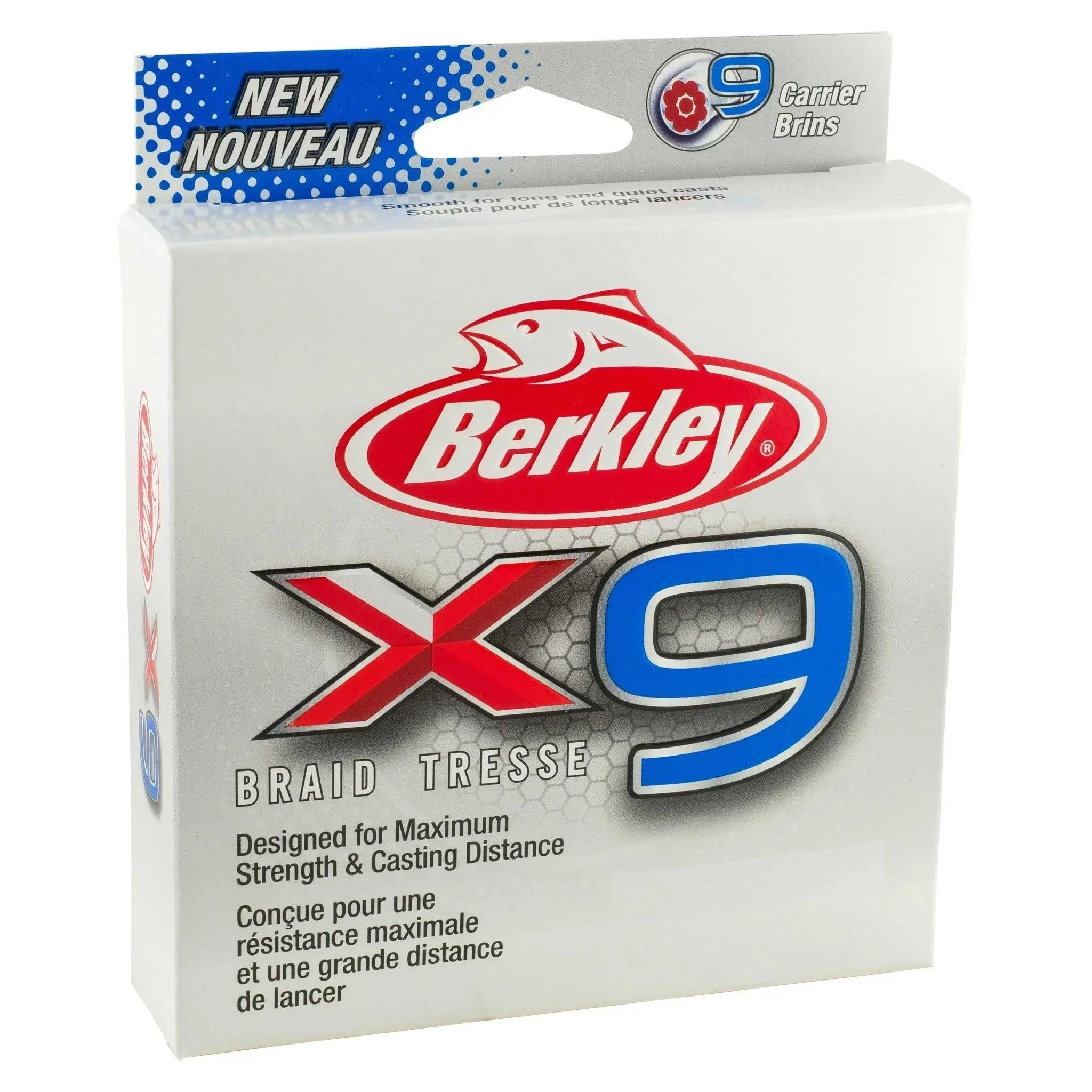 Berkley X9 Braid Low Vis Green 2000 m kuitusiima - Image 13
