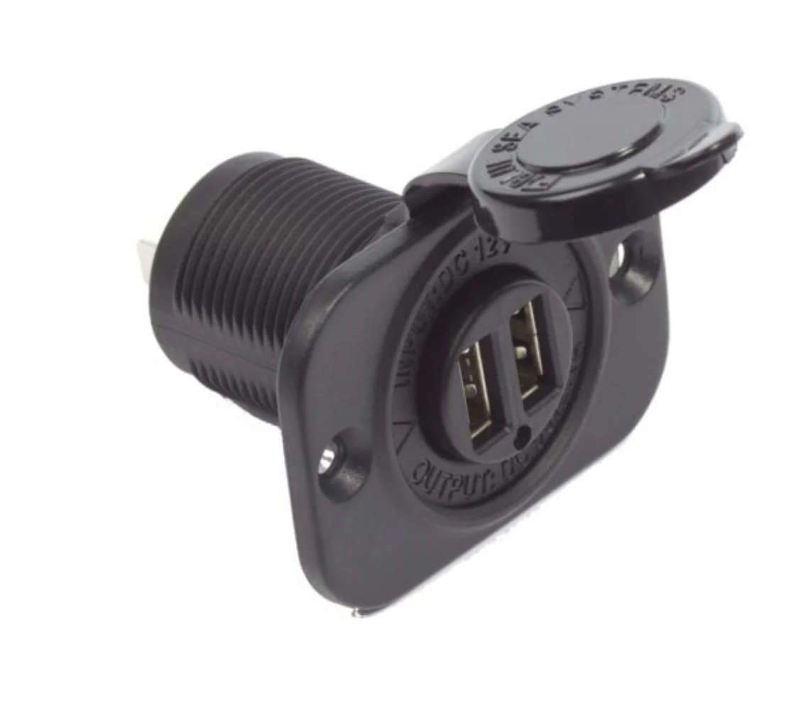 Blue Sea 2 x USB-A pistorasia - Image 3