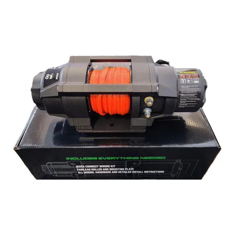 Bronco HDCS Heavy Duty Center Spool 4500 sähkövinssi kaukosäätimellä 2045 kg - Image 6