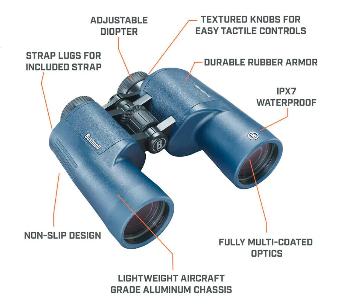 Bushnell H20 7x50 Waterproof kiikarit - Image 4