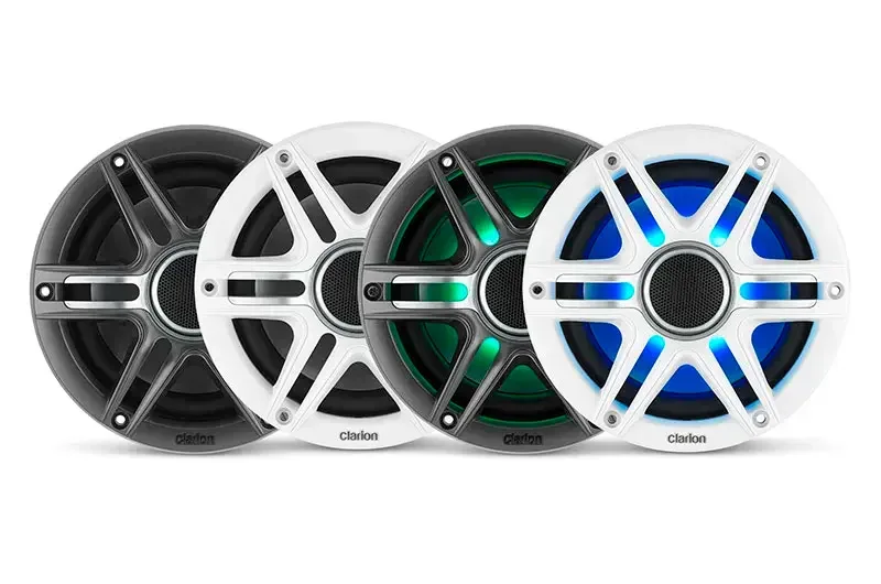 Clarion Marine CMSP 7,7" venekaiuttimet LED - Image 5