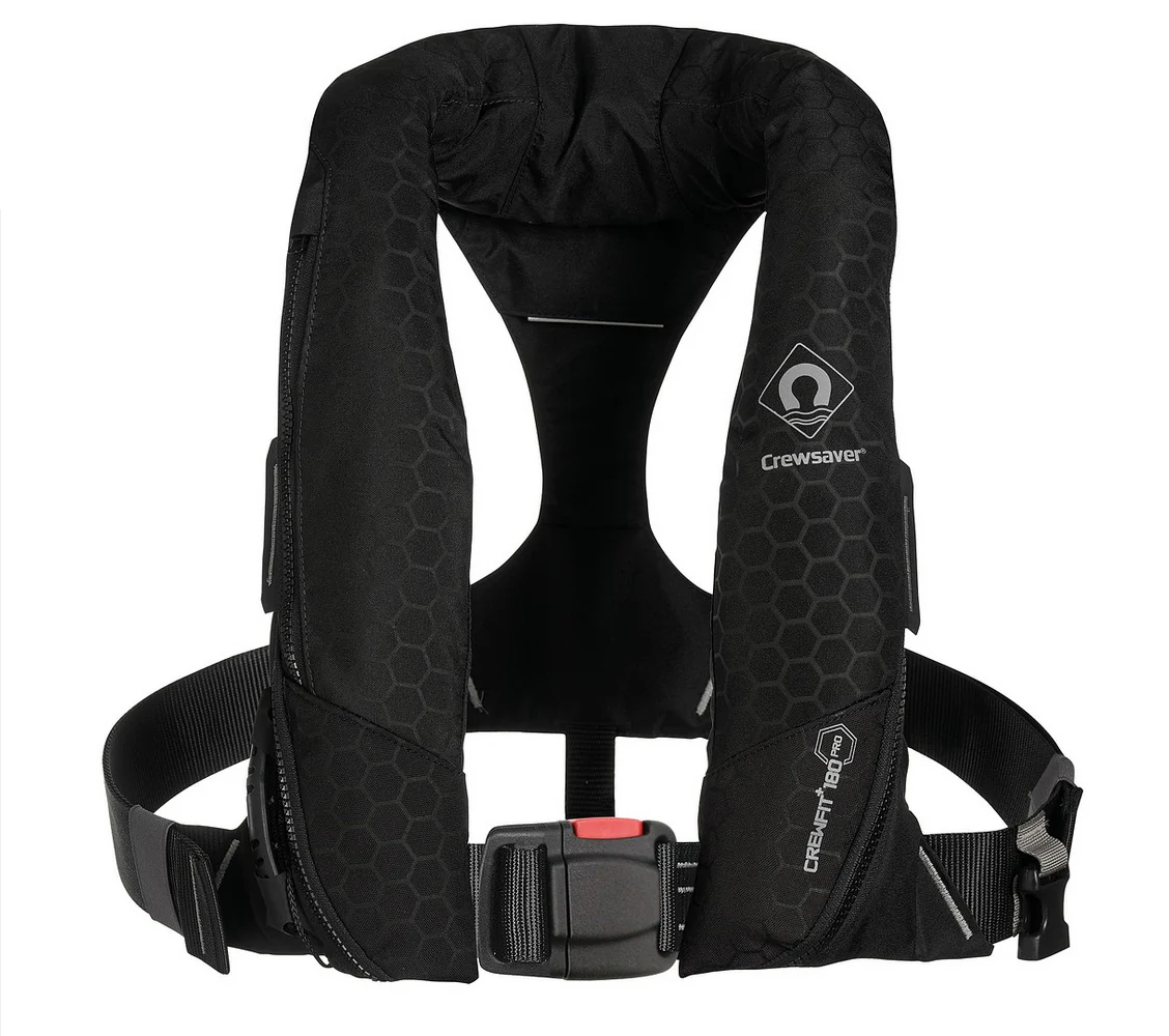 Crewsaver Crewfit+ 180N Pro paukkuliivi valolla ja hupulla