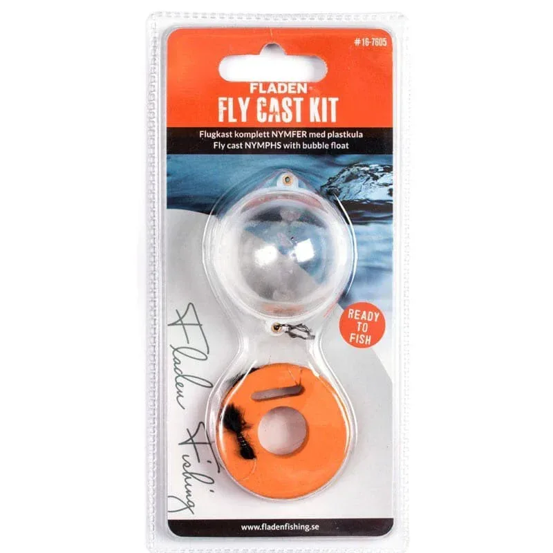 Fladen Fly Cast Kit Nymphs heittoperhosetti - Image 2