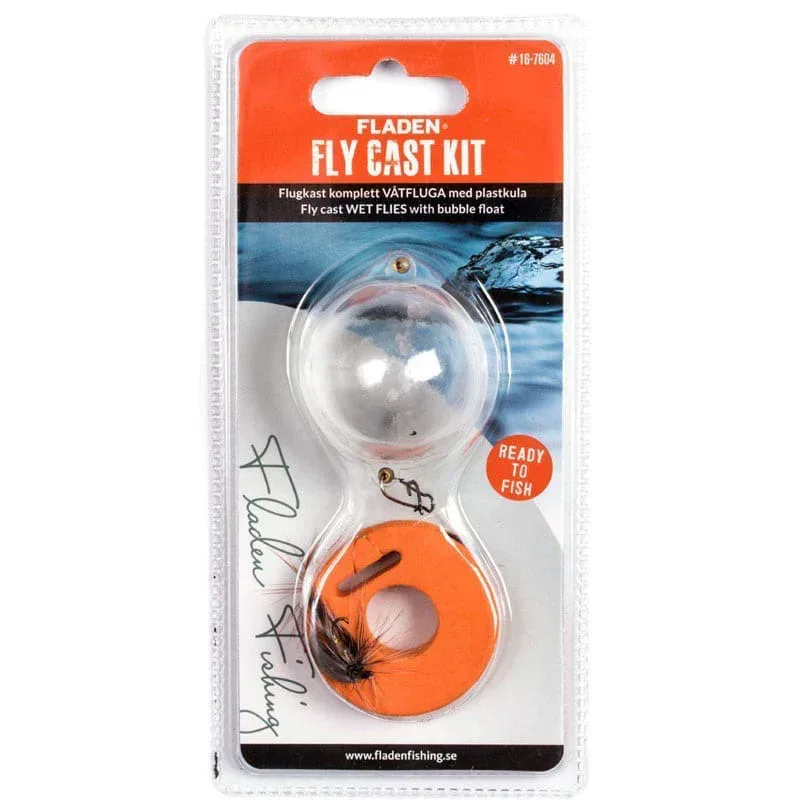 Fladen Fly Cast Kit Wet Flies heittoperhosetti - Image 2