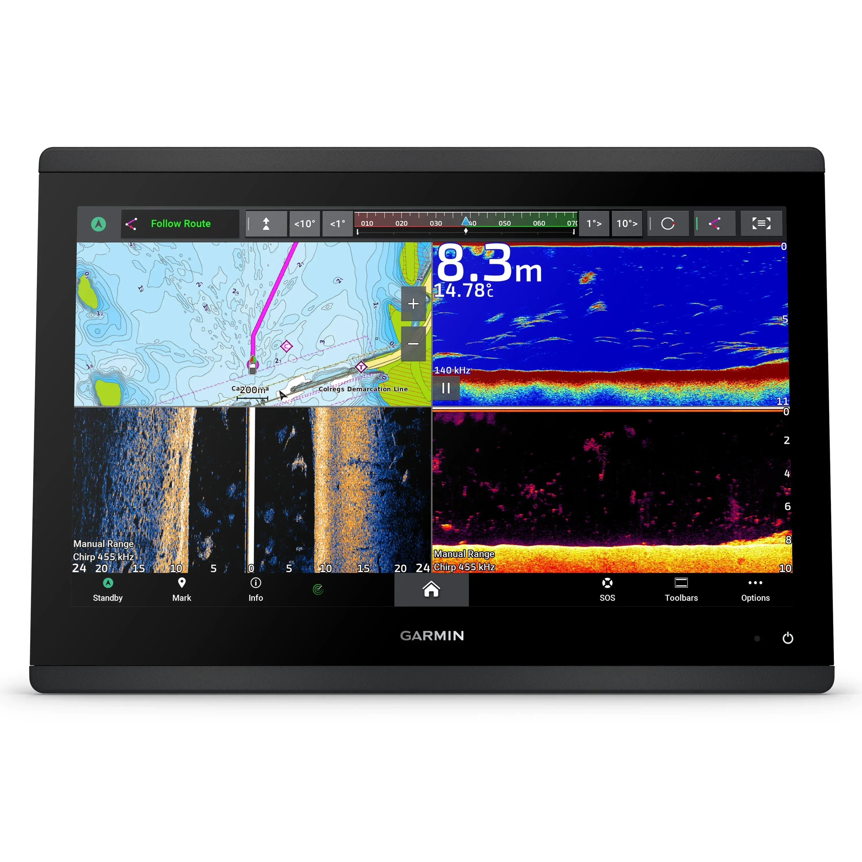 Garmin GPSMAP 1623xsv yhdistelmälaite - Image 4