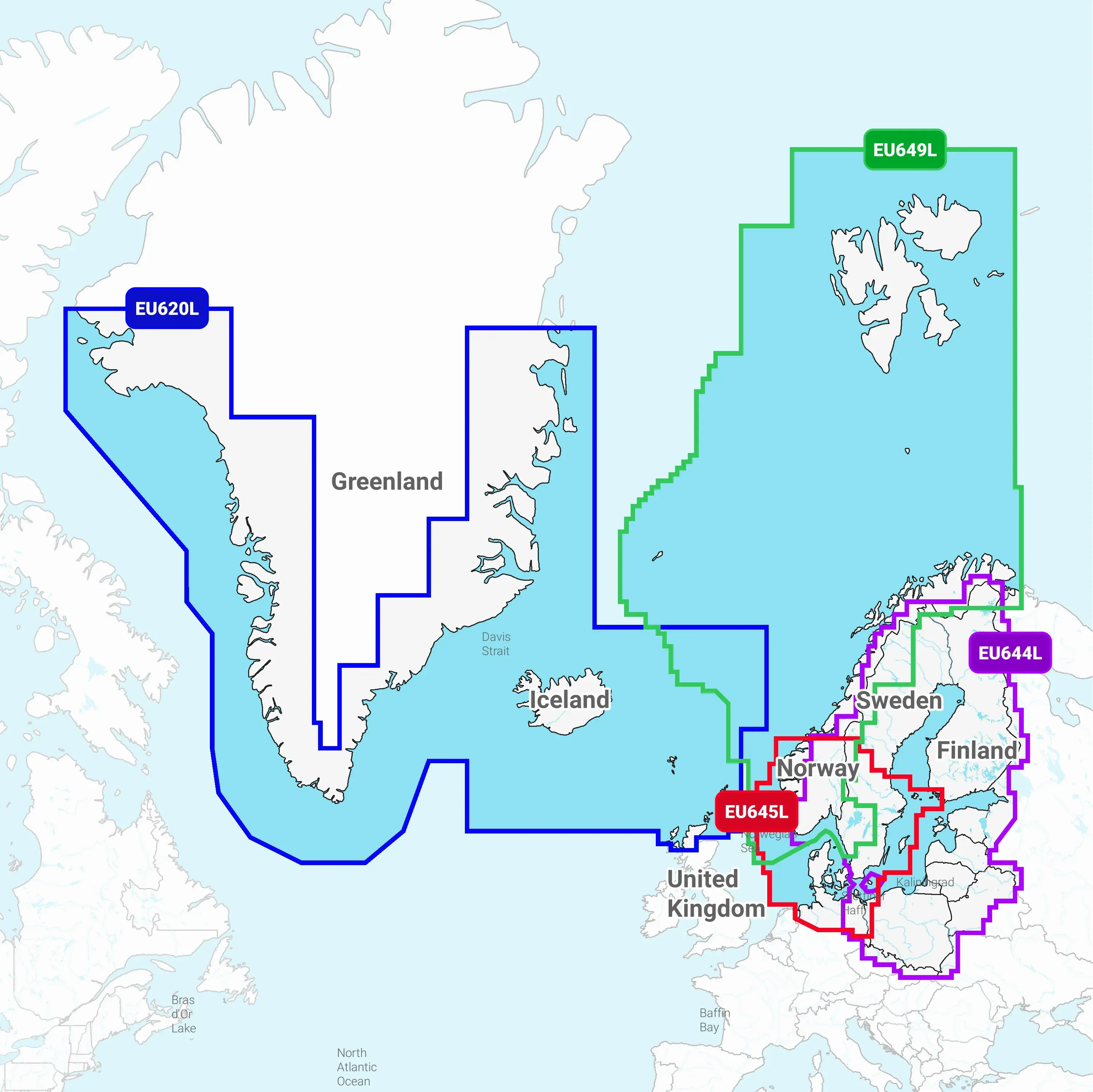 Garmin Navionics+ EU644L Itämeri karttakortti - Image 2