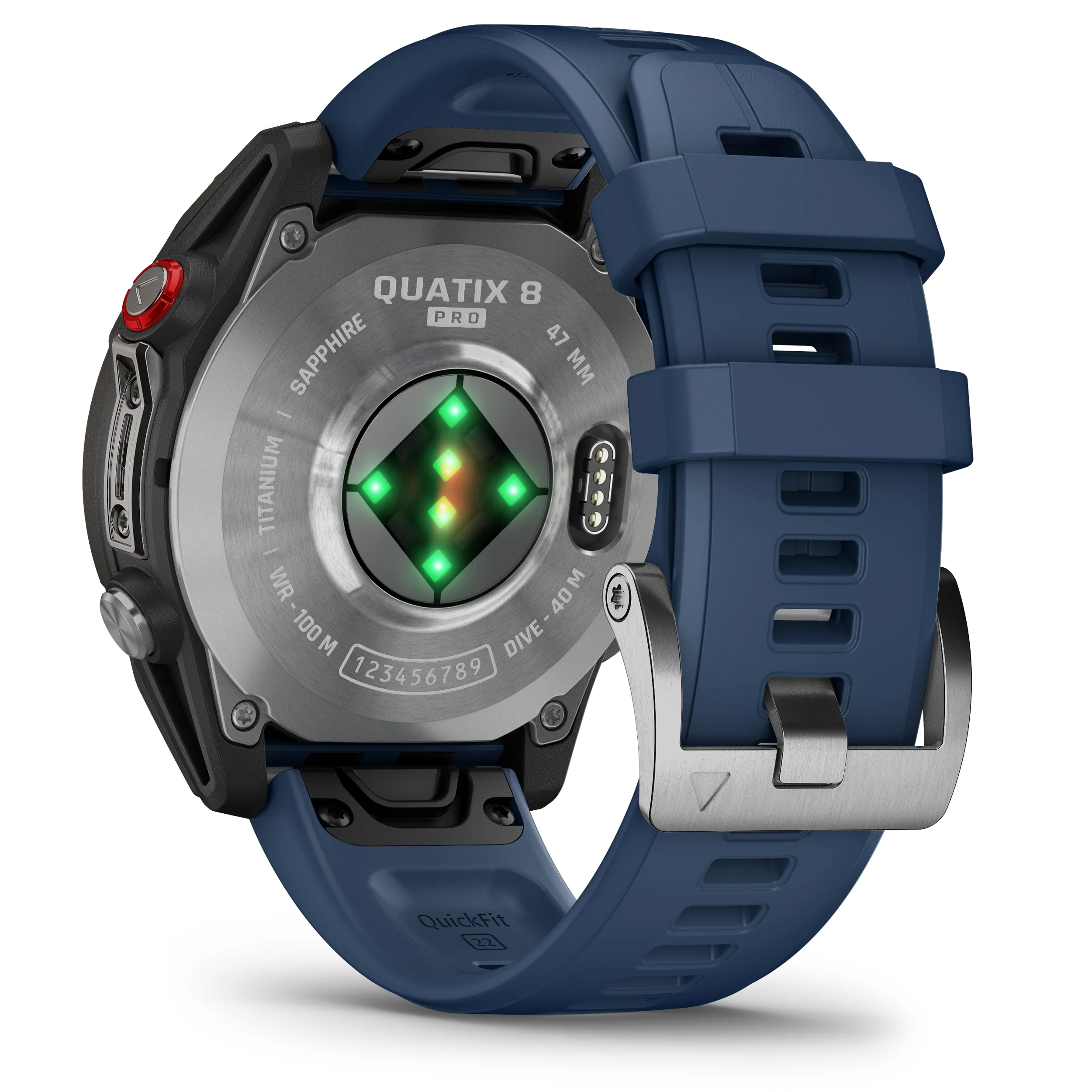 Garmin quatix 8 Pro AMOLED Sapphire älykello - Image 5