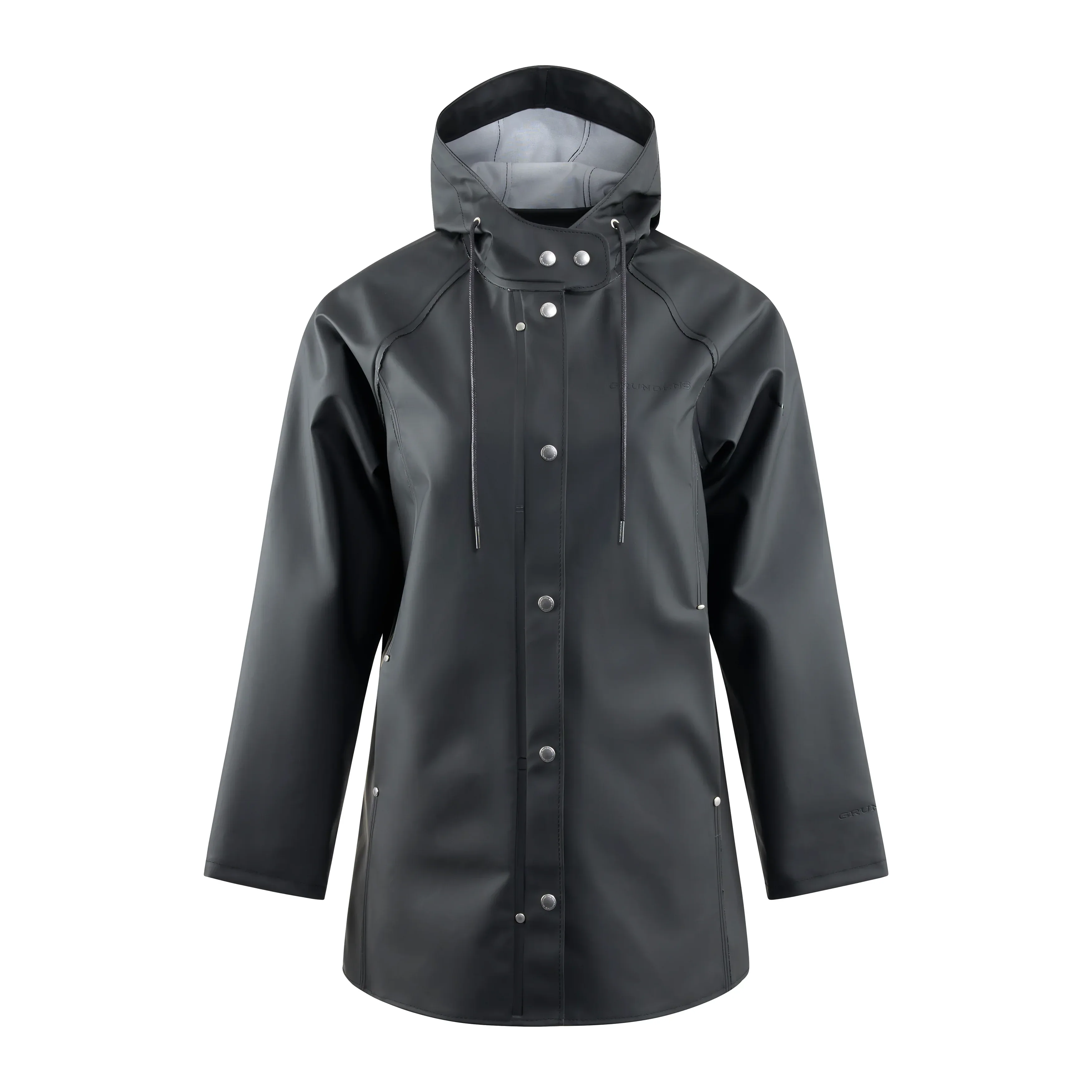 Grundens 1926 Regnkläder Coat Black naisten sadetakki - Image 14