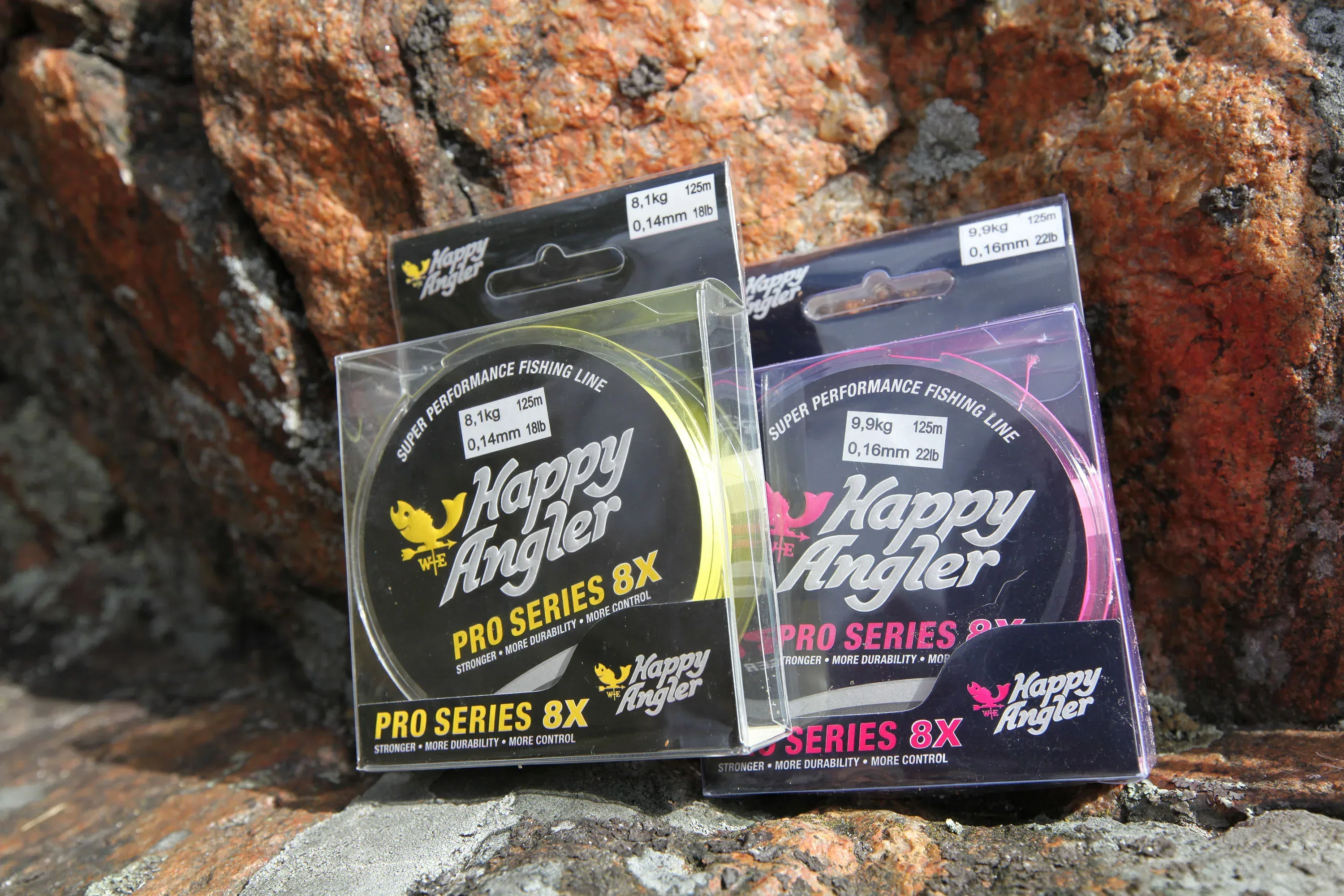 Happy Angler Pro Series 8X 125 m keltainen kuitusiima - Image 5