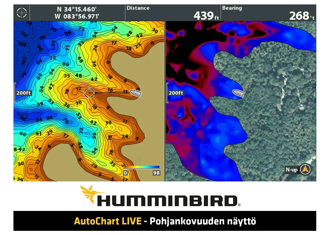 Humminbird APEX 19 MEGA SI+ yhdistelmälaite - Image 9