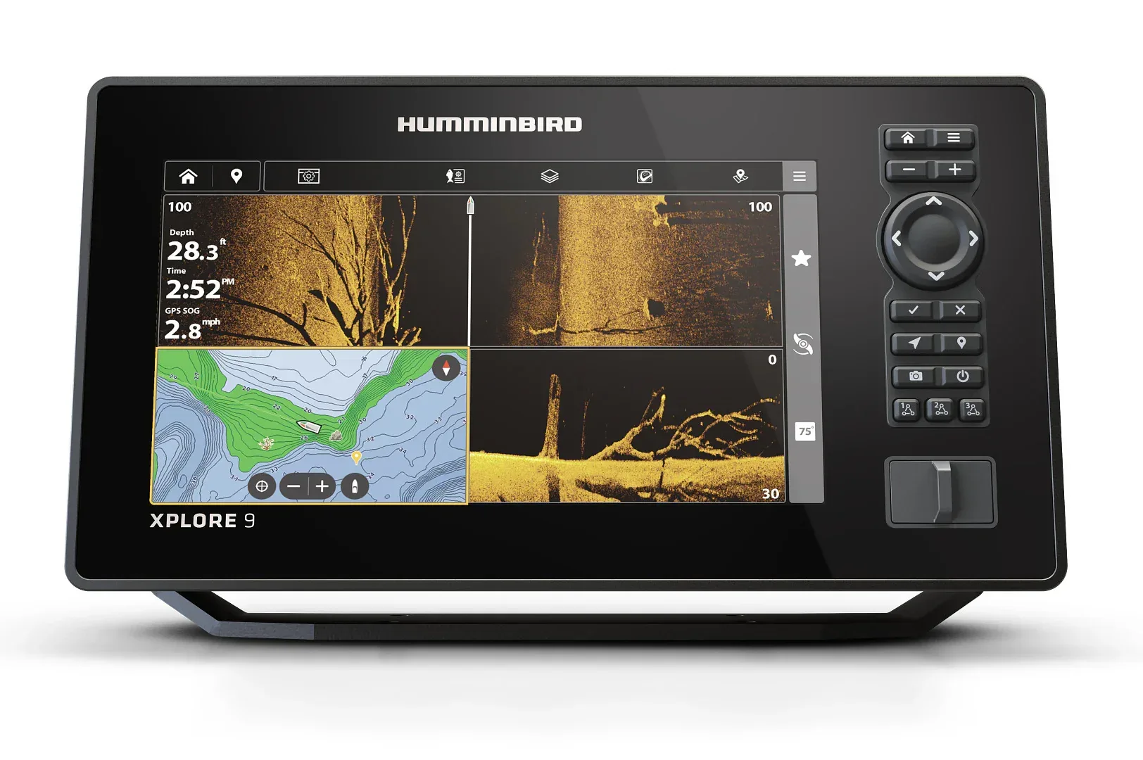 Humminbird XPLORE 9 CHO yhdistelmälaite ilman anturia