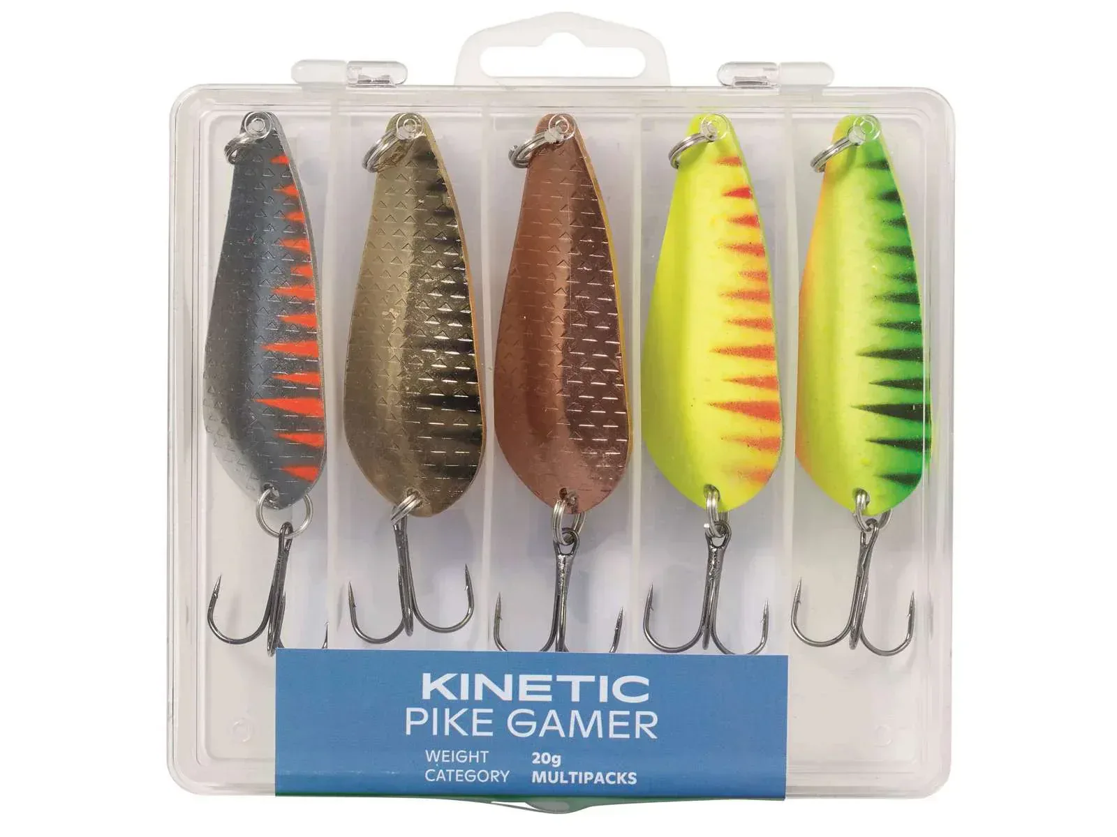 Kinetic Pike Gamer 21 g lusikkalajitelma 5 kpl/pkt