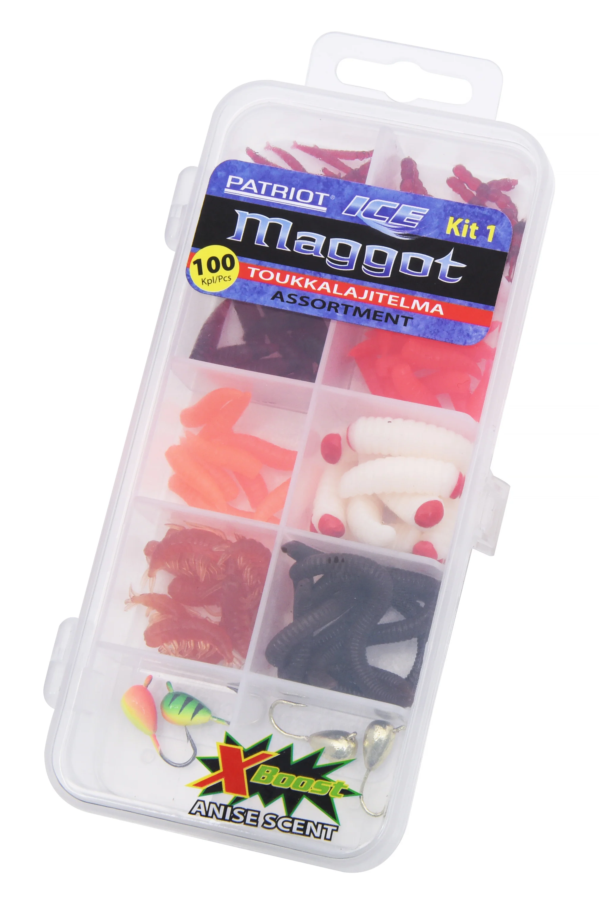 Patriot Ice Maggot toukkalajitelma 100 kpl/pkt