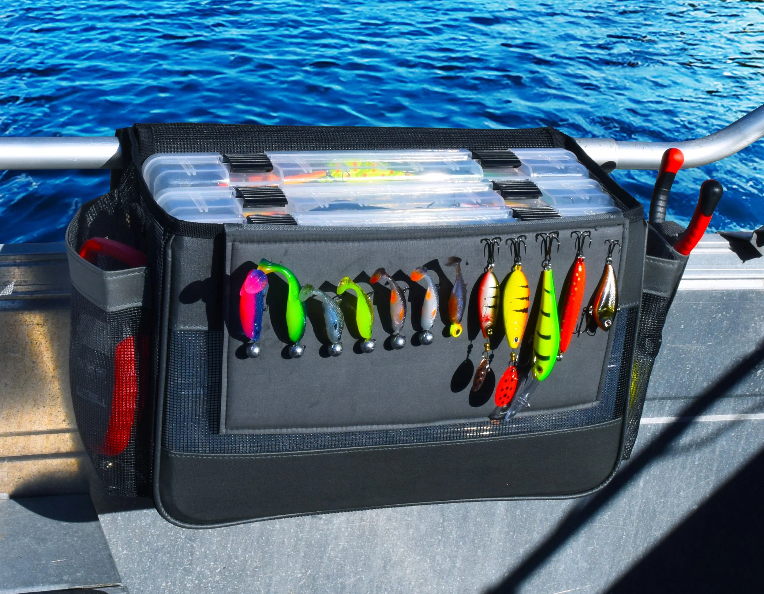 Patriot MultiBag vieherasialaukku + 3 rasiaa - Image 2