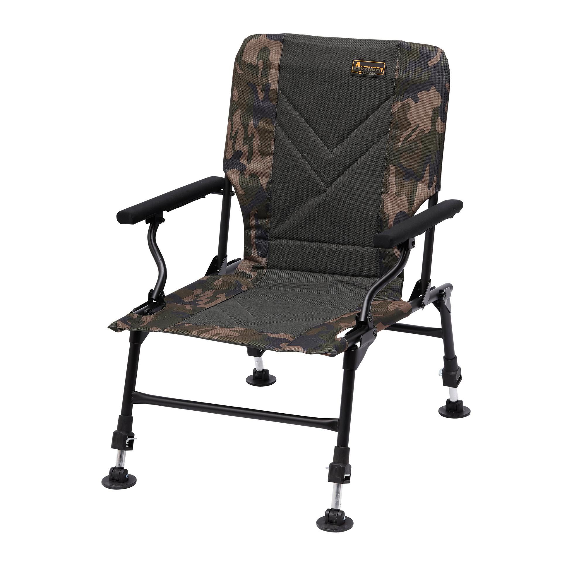 Prologic Avenger Relax Camo Arm Chair & Cover kalastustuoli - Image 4
