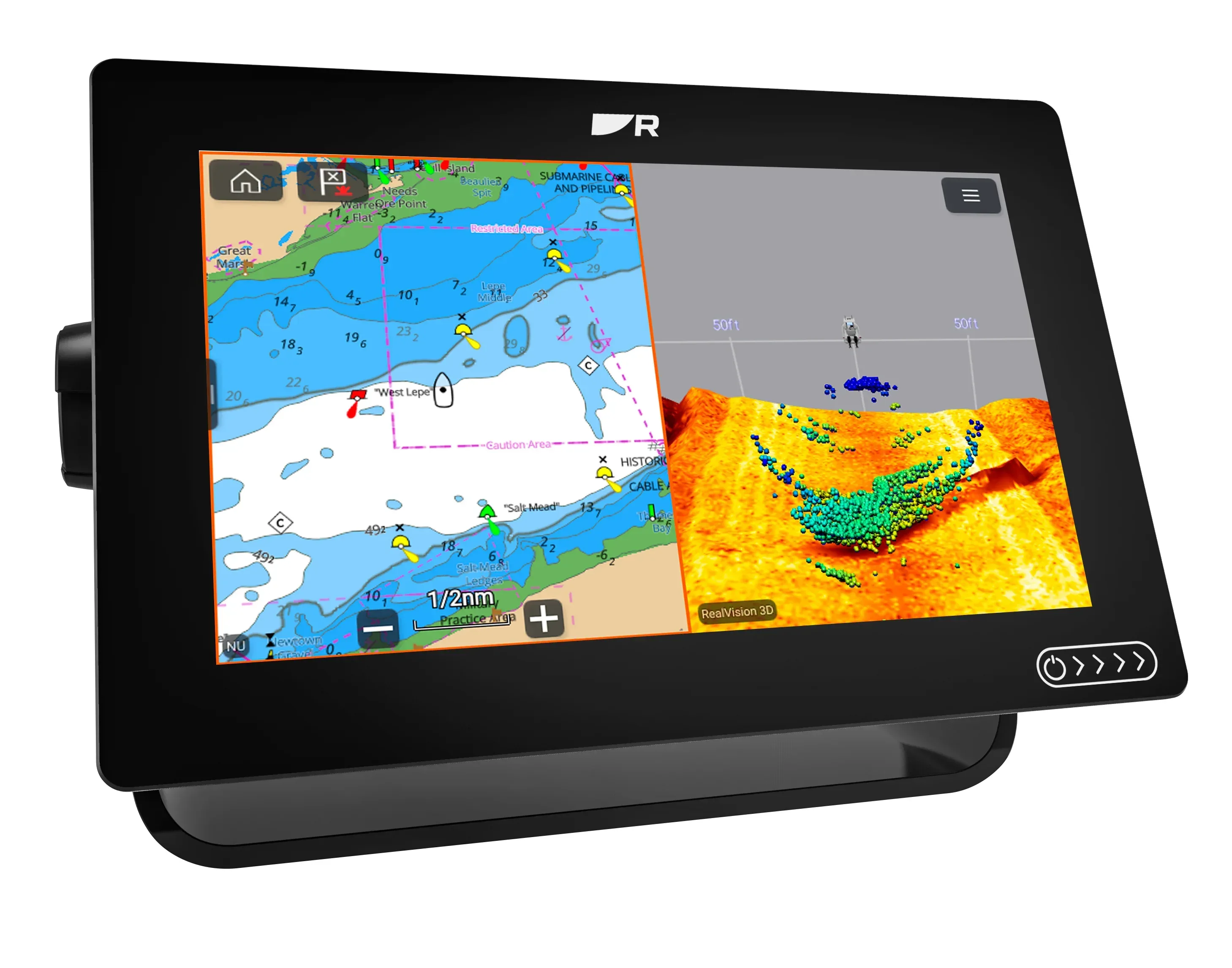 Raymarine AXIOM+ 9 RV yhdistelmälaite + Pohjois-Euroopan kartta