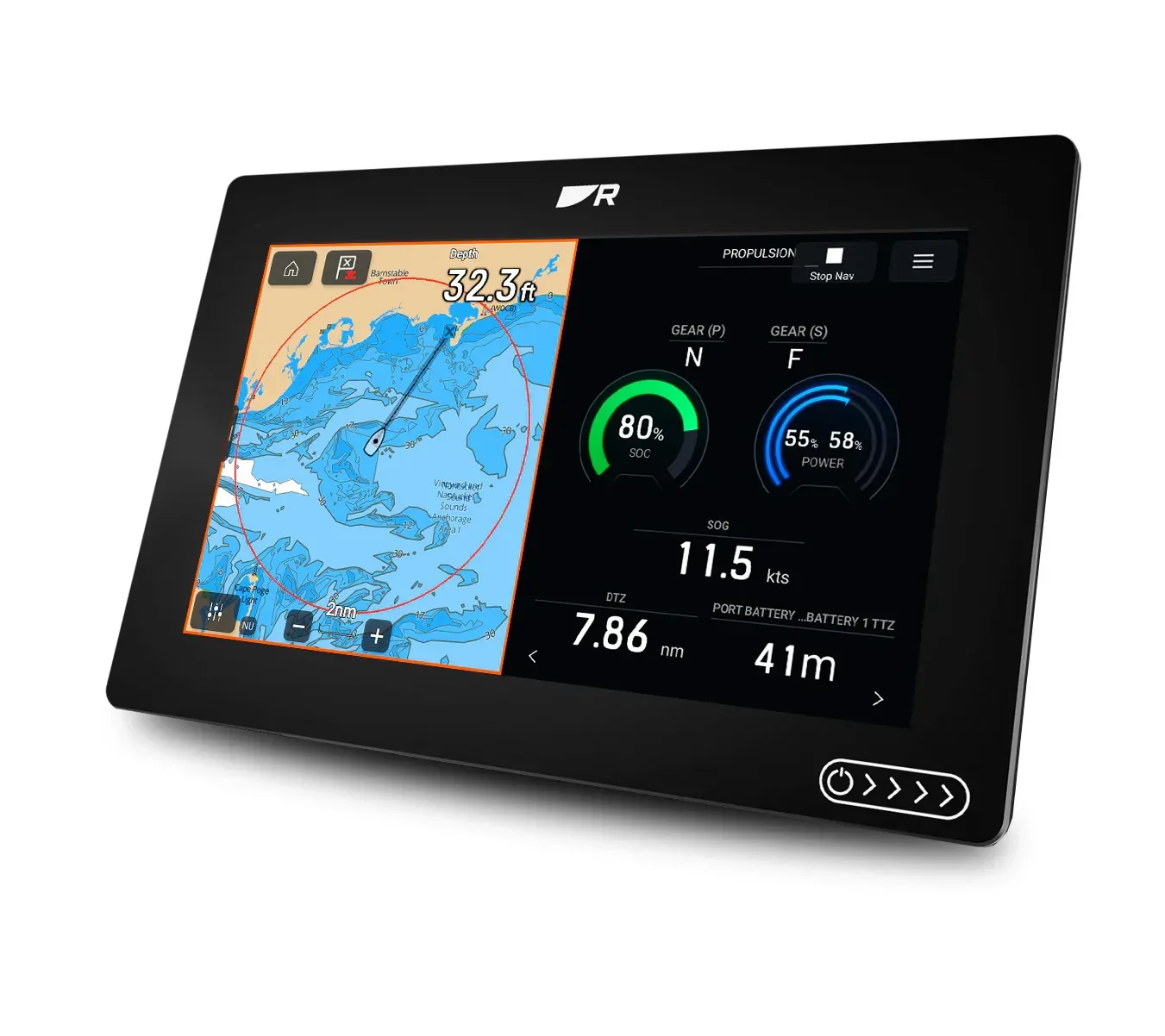 Raymarine AXIOM+ 9 RV yhdistelmälaite + Pohjois-Euroopan kartta - Image 5