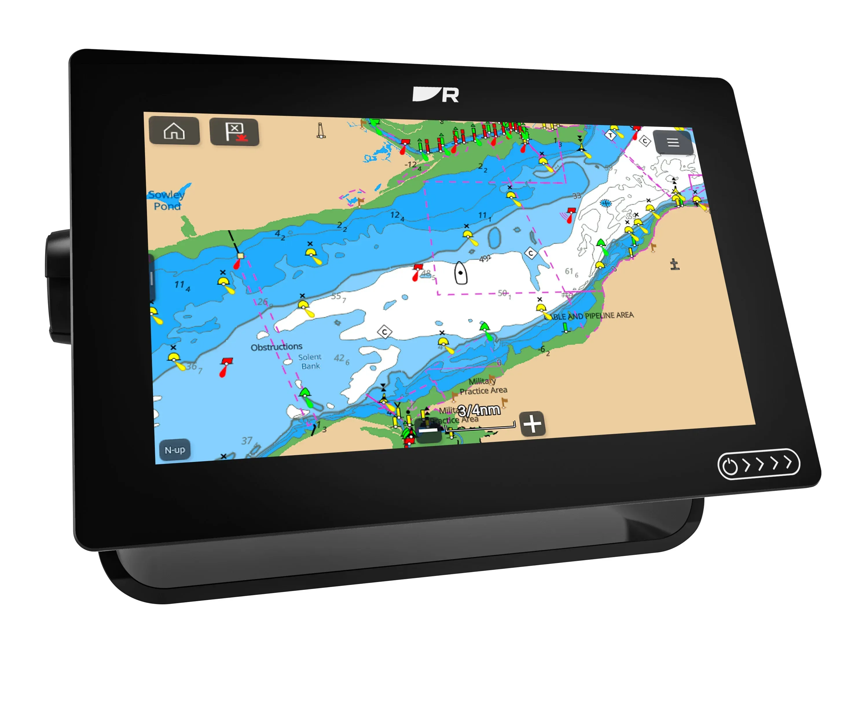 Raymarine AXIOM+ 9 yhdistelmälaite + Pohjois-Euroopan kartta
