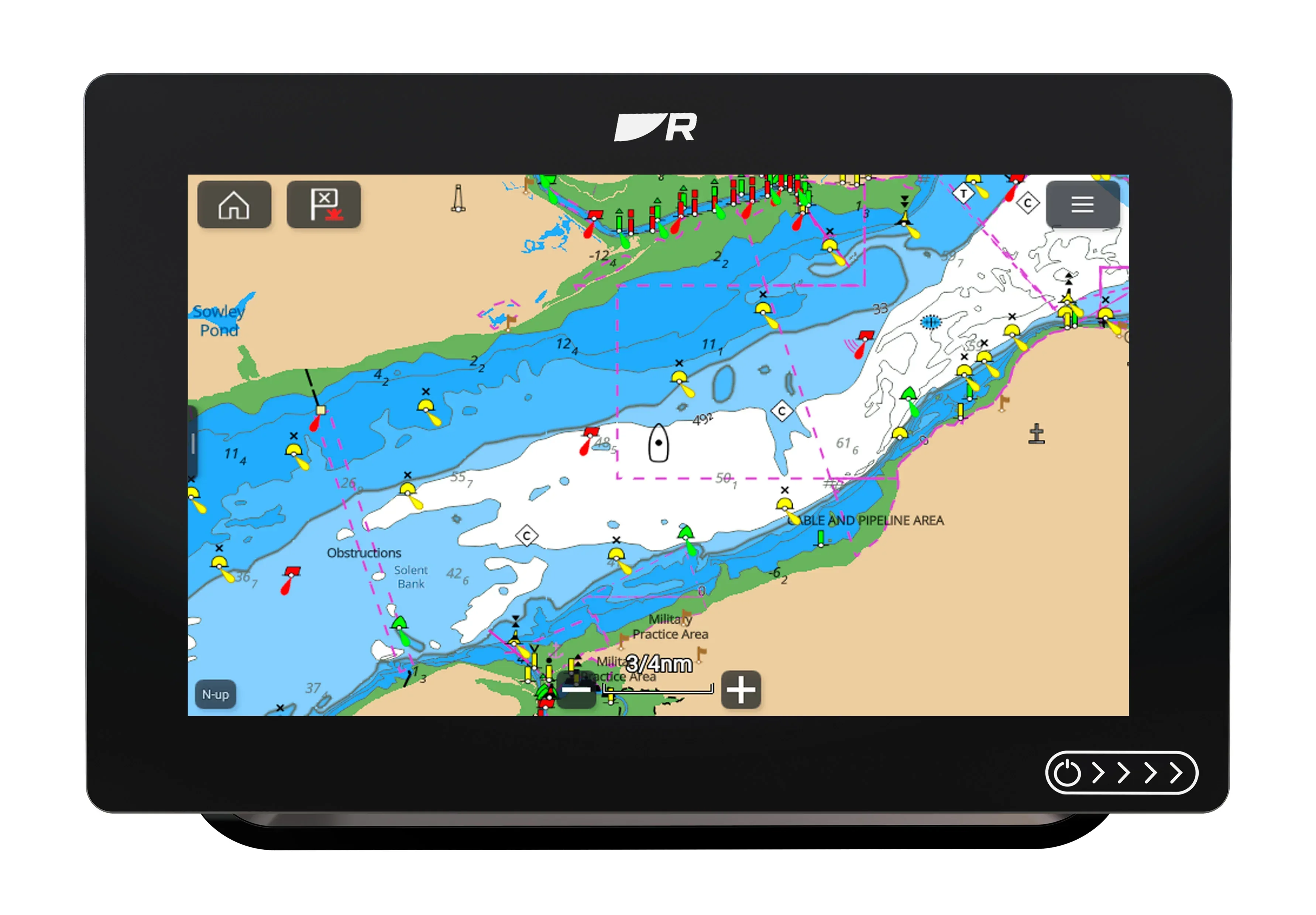Raymarine AXIOM+ 9 yhdistelmälaite + Pohjois-Euroopan kartta - Image 2