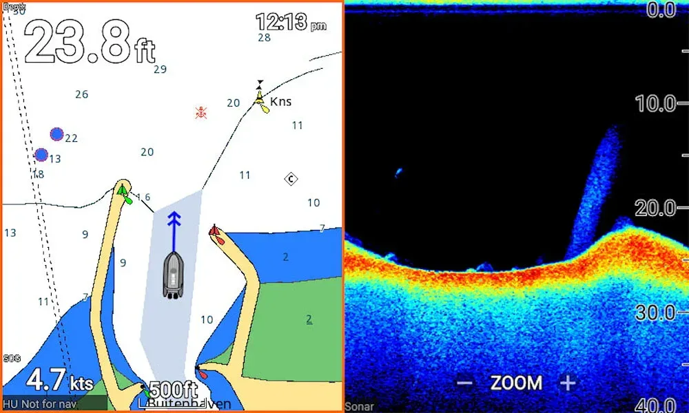 Raymarine Element 12 S yhdistelmälaite ilman anturia + Pohjois-Euroopan kartta - Image 4