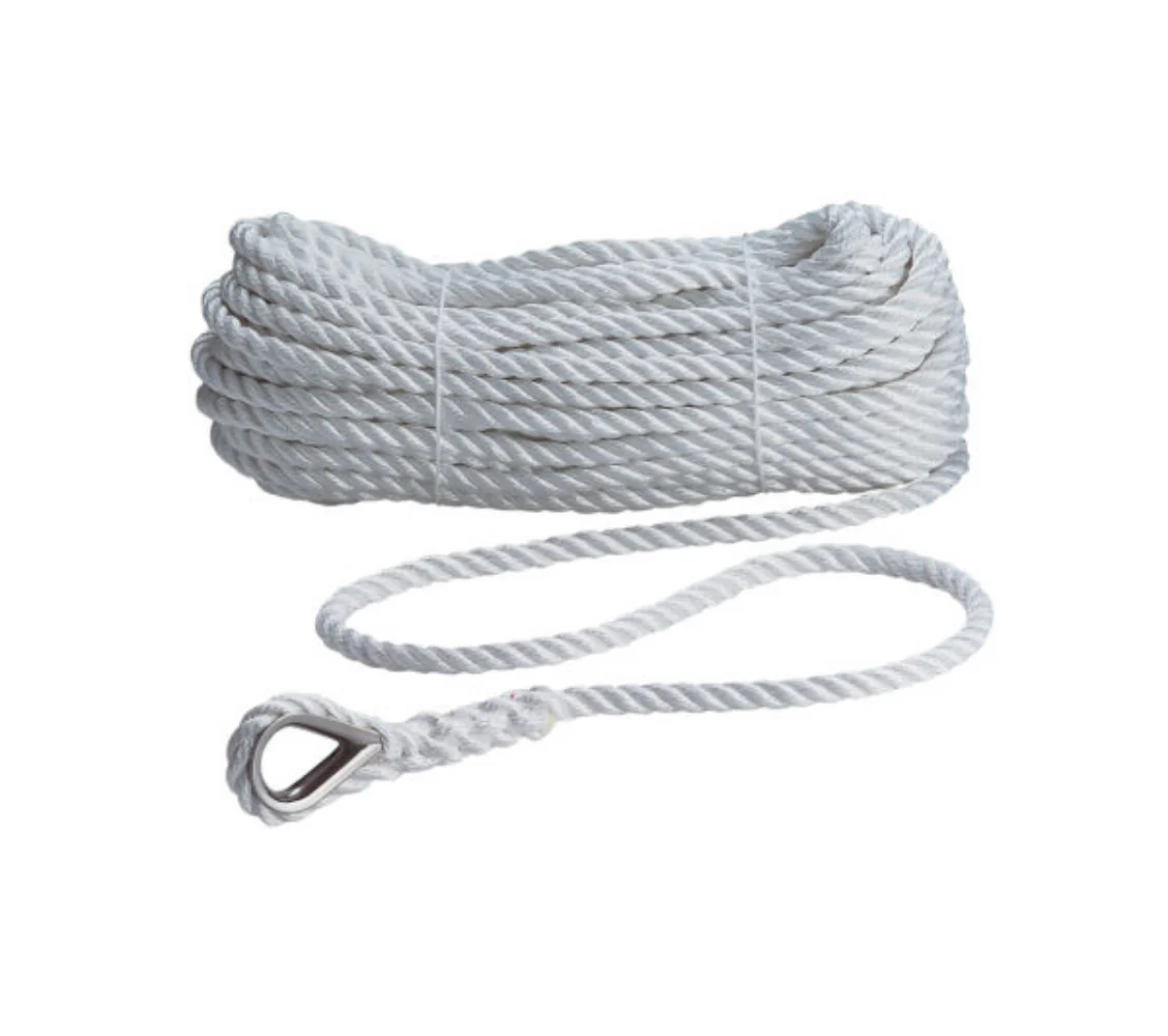 Robline Rapallo ankkuriköysi koussilla valkoinen 30 m 12 mm - Image 2