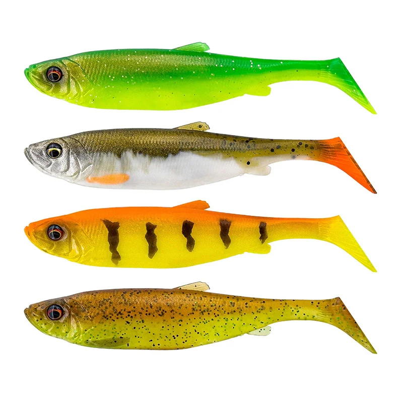 Savage Gear 3D Herring Shad 9 cm Dark Water Mix jigi 4 kpl/pkt - Image 2