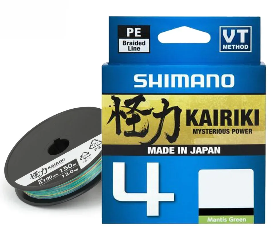 Shimano Kairiki 4 Multicolor 300 m kuitusiima