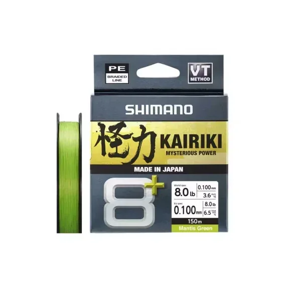 Shimano Kairiki 8+ Green 150 m kuitusiima - Image 4