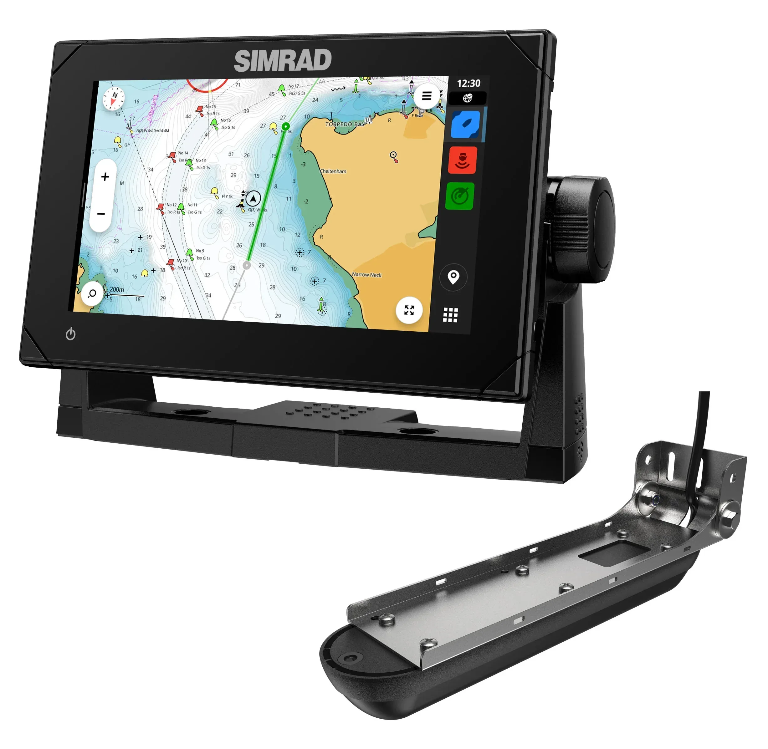 Simrad NSX 7 yhdistelmälaite Active Imaging 3-in-1 anturilla