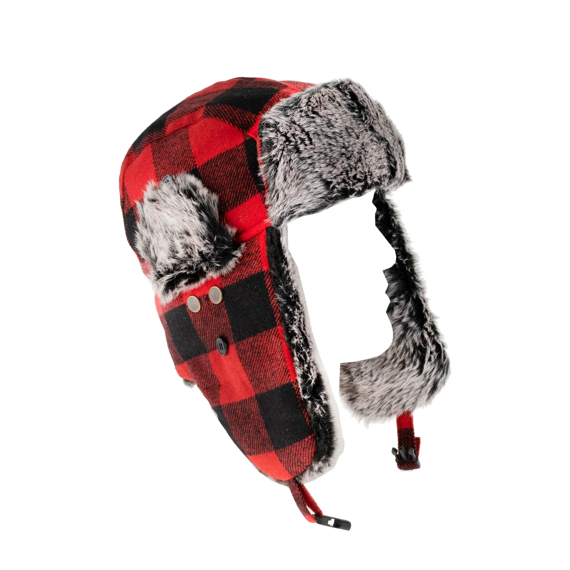 Snow Fox Lumberjack karvahattu punainen - Image 4