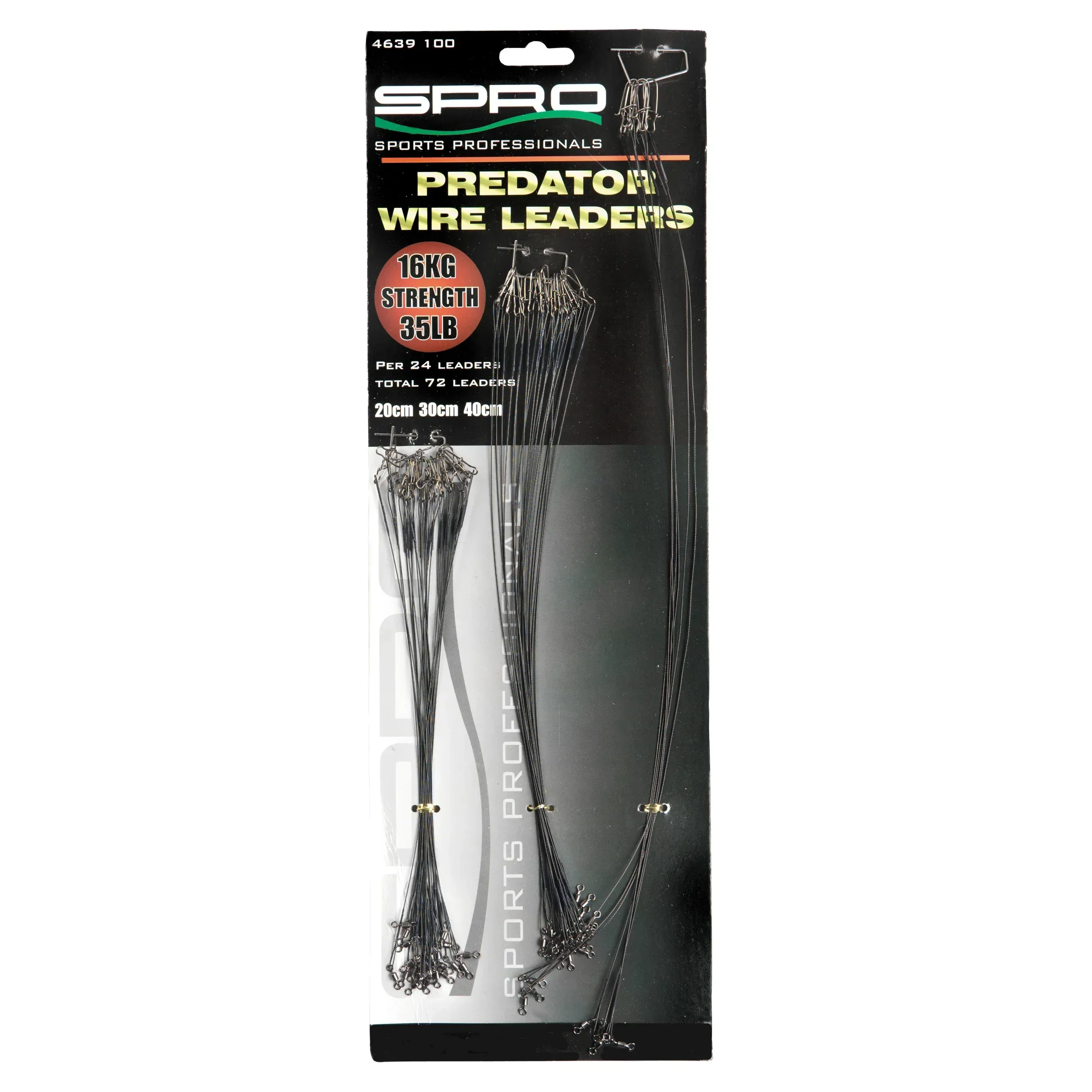 SPRO Predator 1x7 vaijeriperuke 72 kpl/pkt