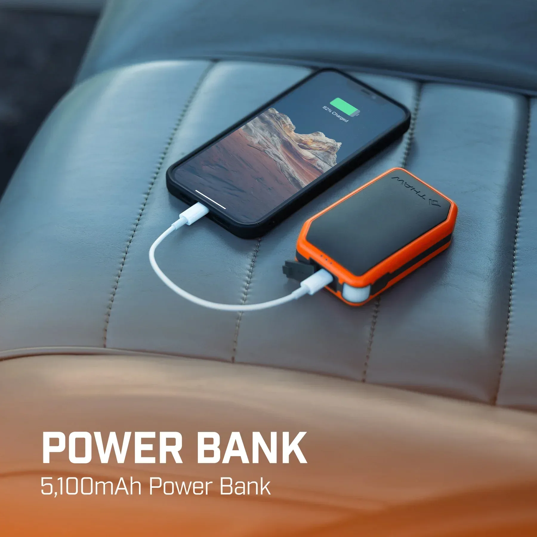 THAW ladattava käsienlämmitin taskulampulla + 5000 mAh powerbank - Image 9