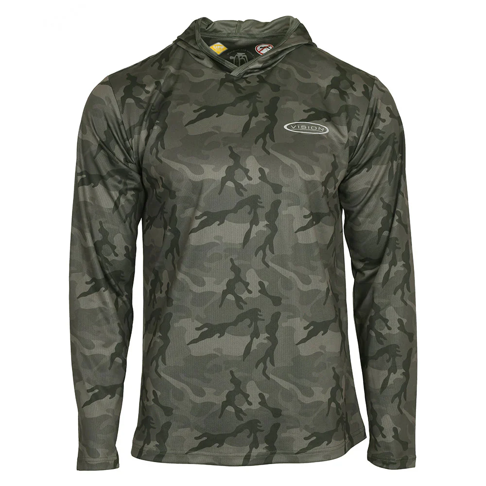Vision Bamboo Bug & UV Hoodie Camo huppari - Image 3