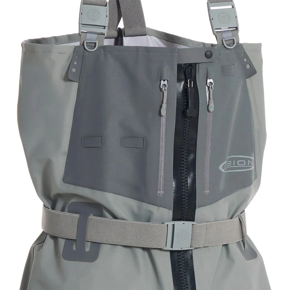 Vision Koski Grey Zip kahluuhousut - Image 2