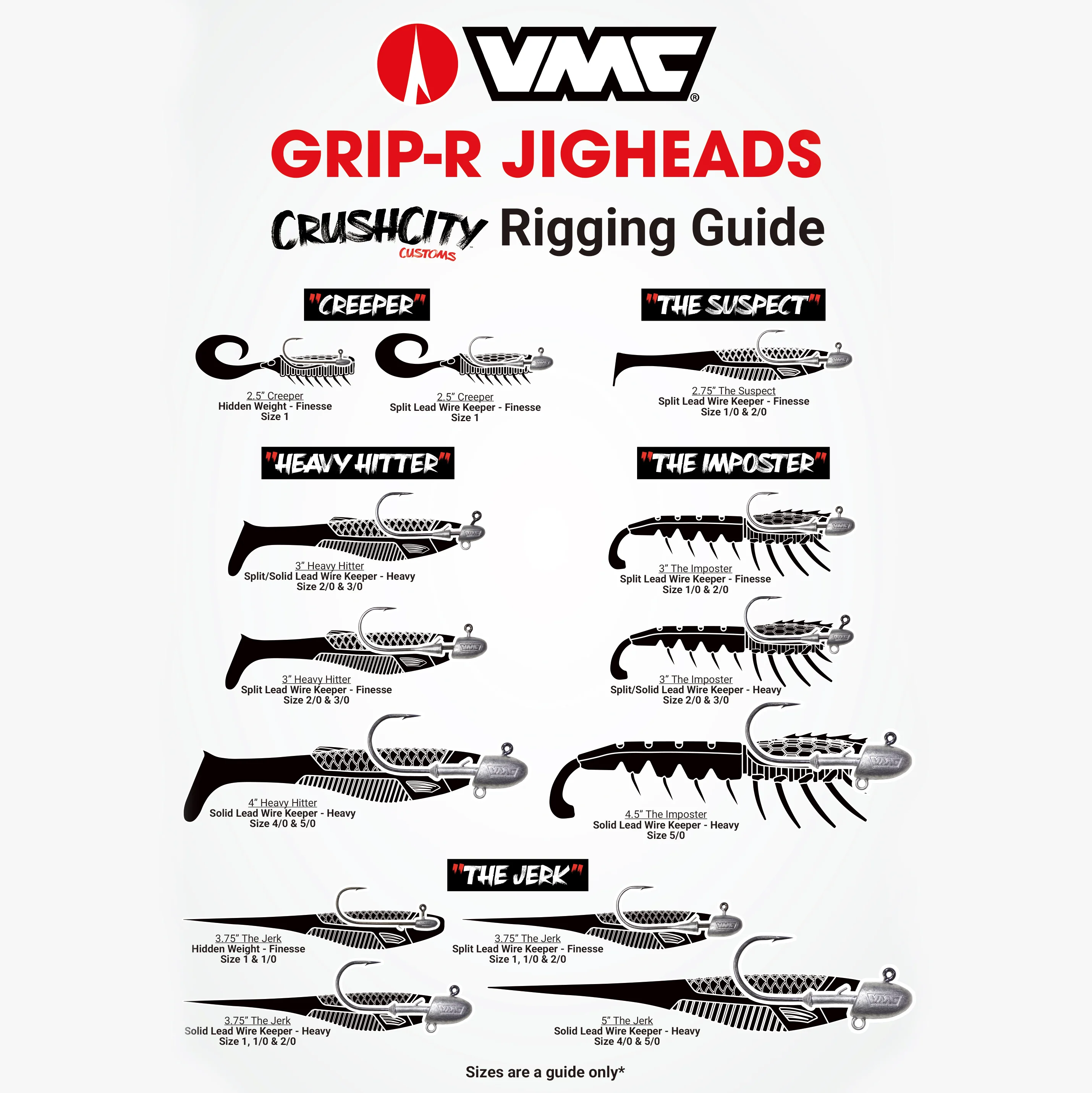 VMC Grip-R Finesse jigipää 7 g 5 kpl/pkt - Image 4