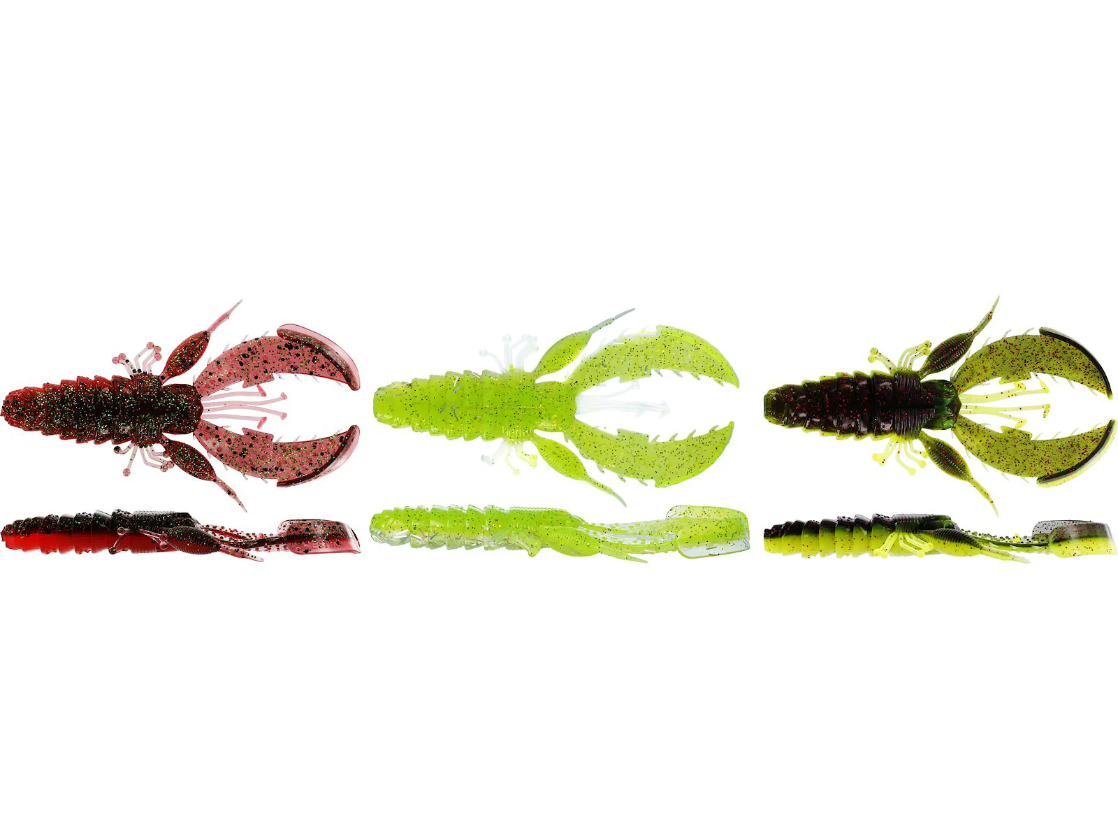 Westin CreCraw Creaturebait Dark Water Mix 6,5 cm jigi 6 kpl/pkt - Image 2