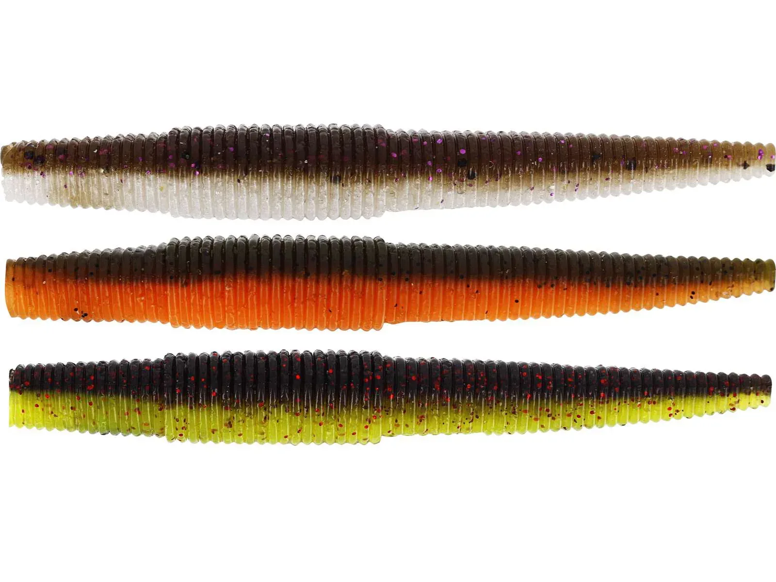 Westin NED Worm Dark Water Mix 9 cm jigi 6 kpl/pkt