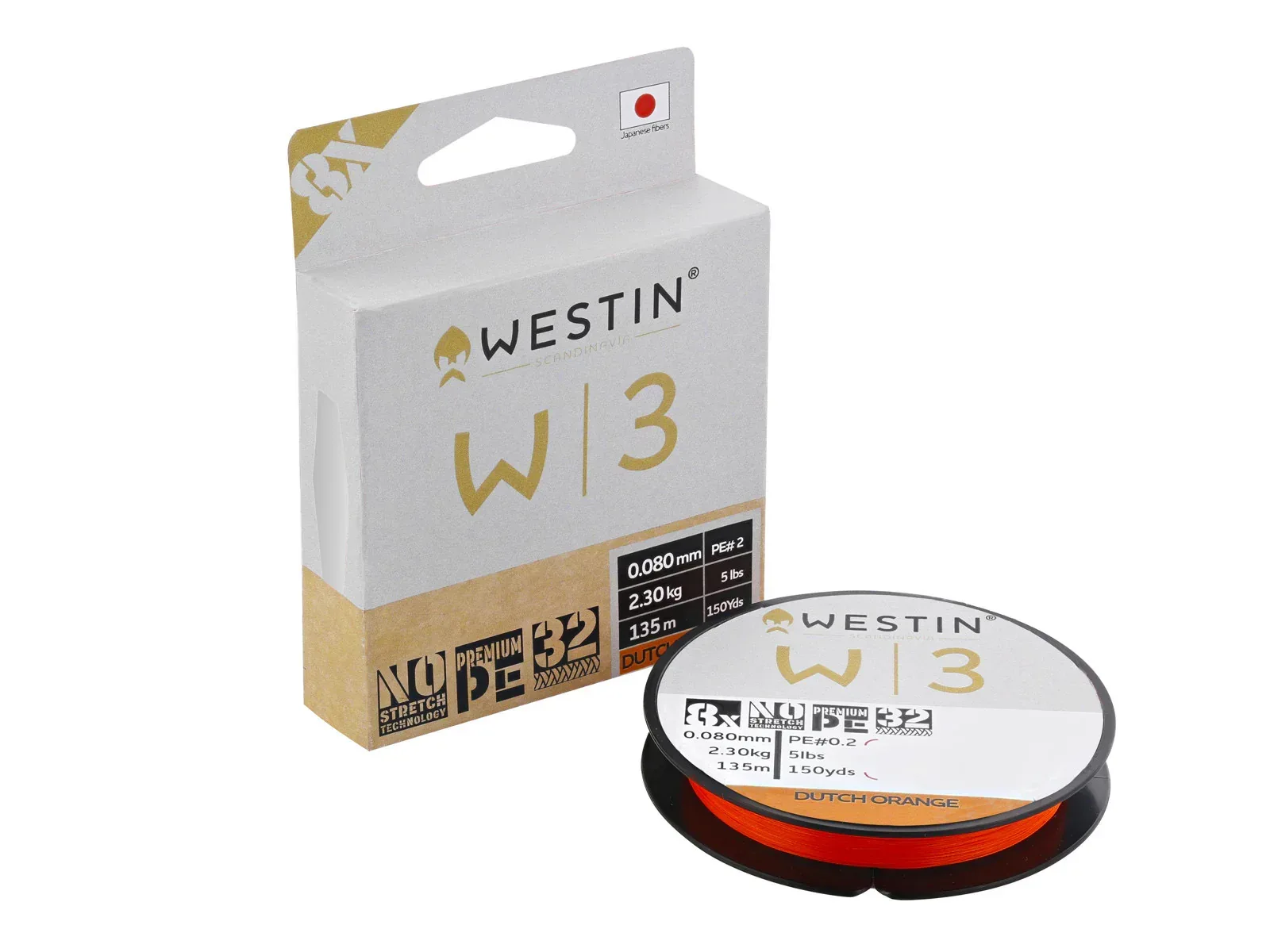 Westin W3 Dutch Orange 135 m kuitusiima - Image 2